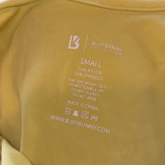 Buffbunny Collection Yellow Tank Top - Picture 5 of 5